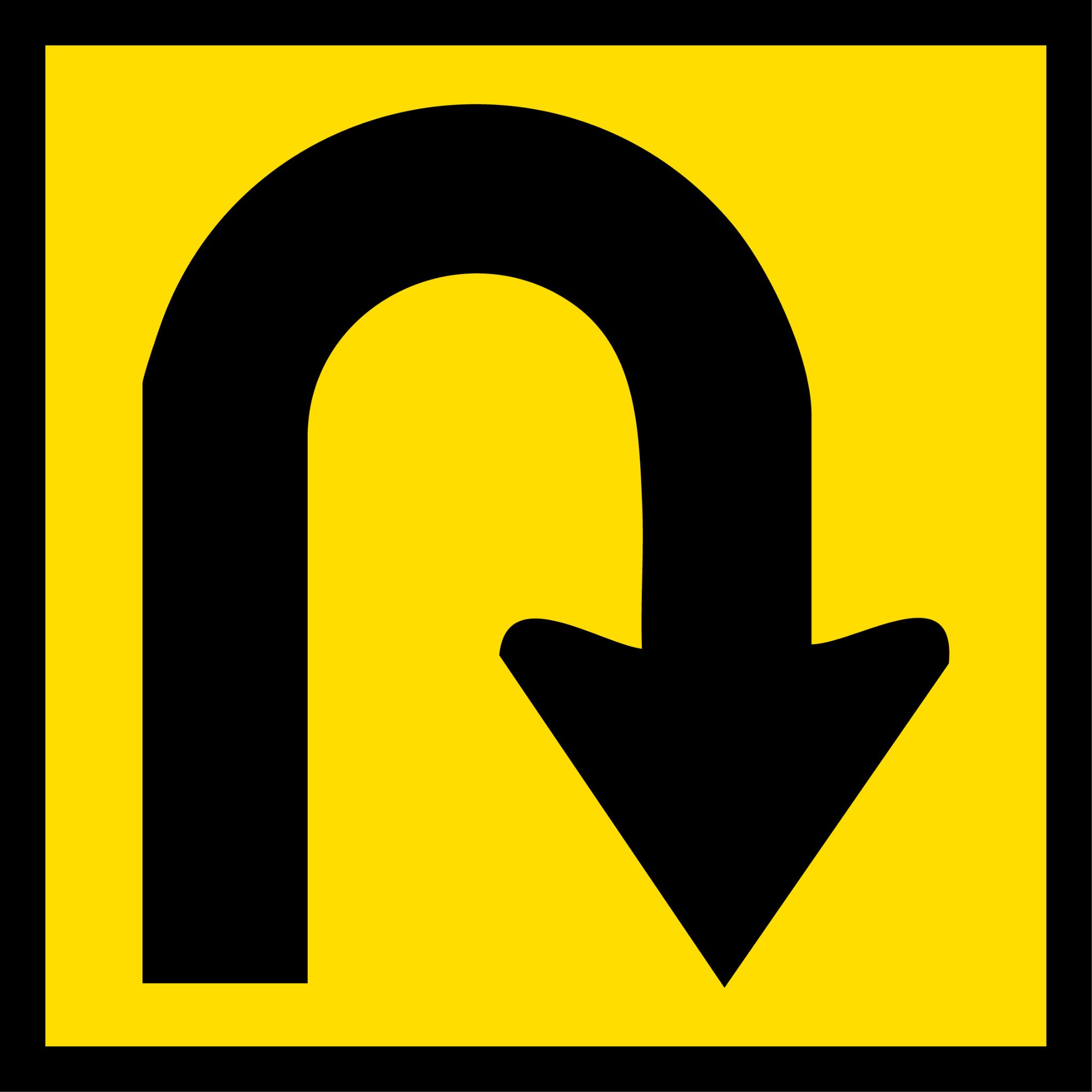 Detour sign